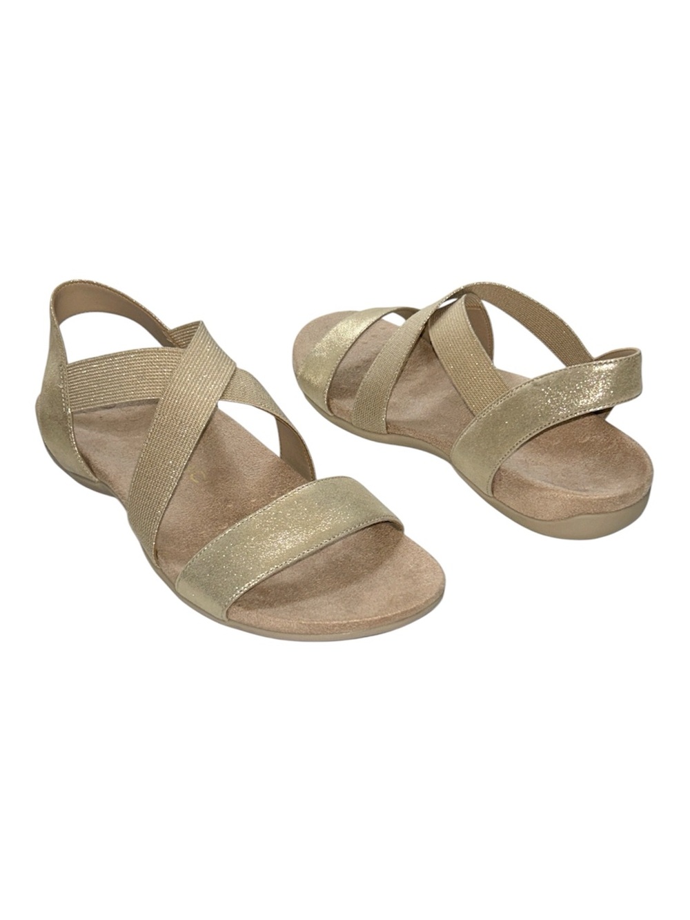 Vionic Raina gold slingback sandal. Size US 9.5 / EU 40.5. Excellent condition!